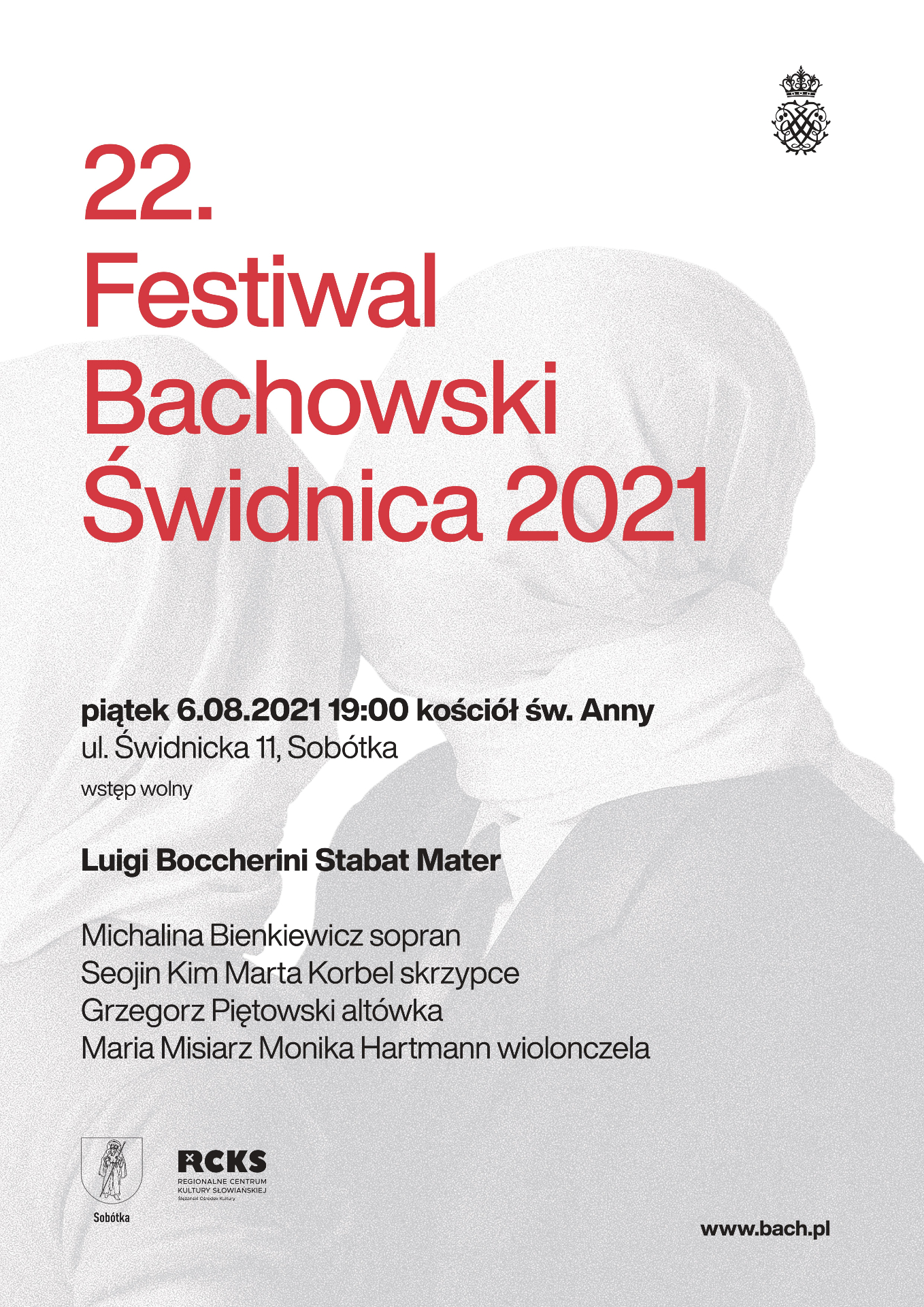 „Stabat Mater” – Luigi Boccherini – XXII Bach Festival Świdnica 2021