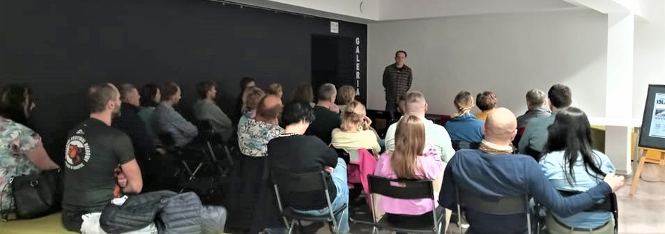 O spotkaniu podróżniczym z Tomkiem Dzielnickim