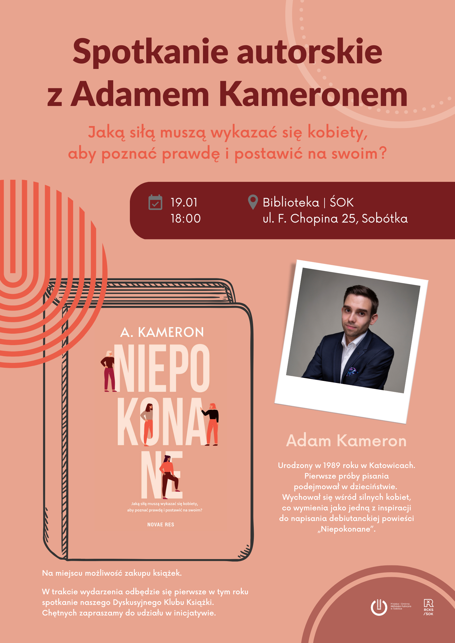 O wieczorze z „Niepokonanymi” w ślężańskiej Bibliotece