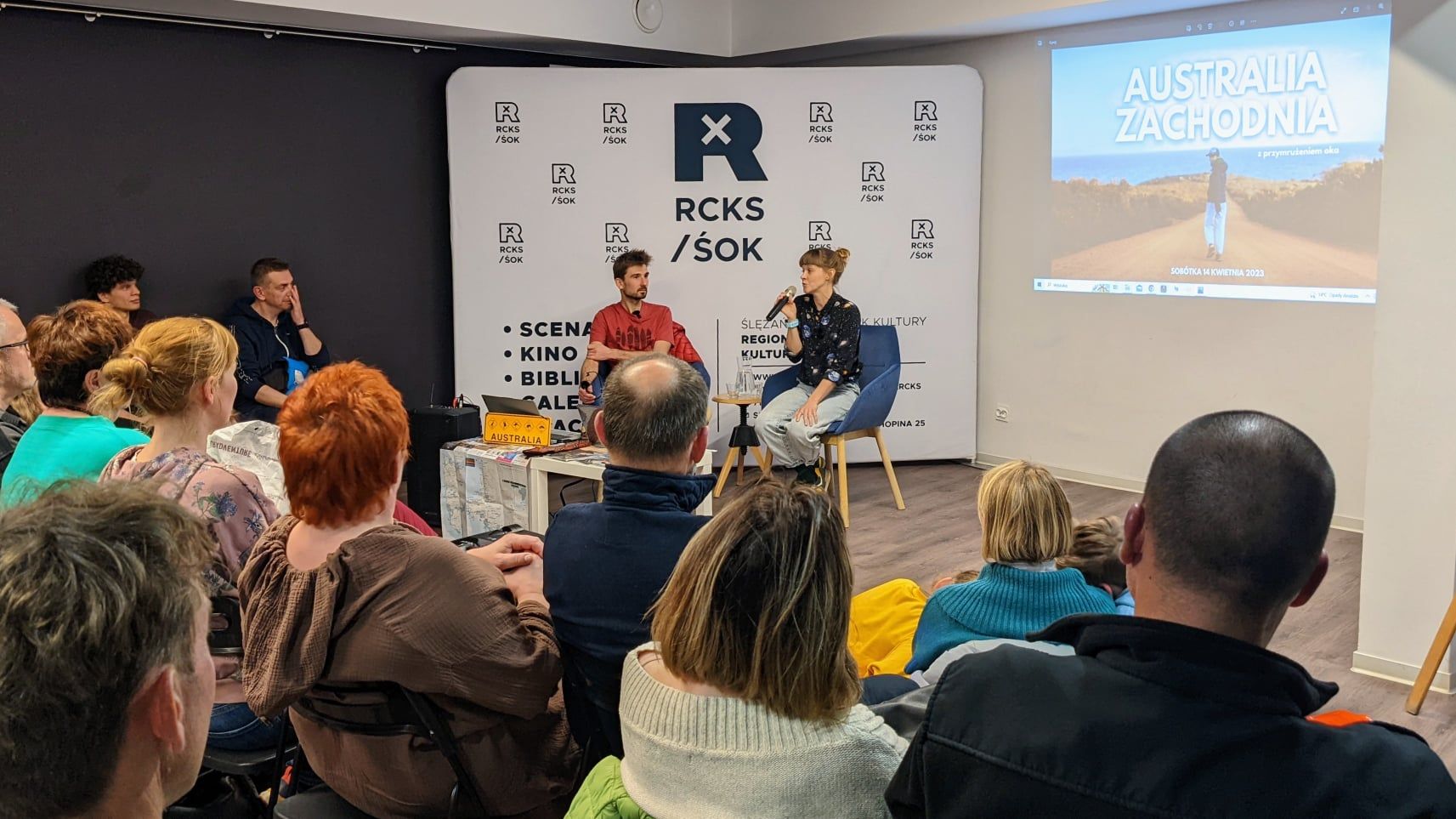 O spotkaniu „Australia Zachodnia z przymrużeniem oka”