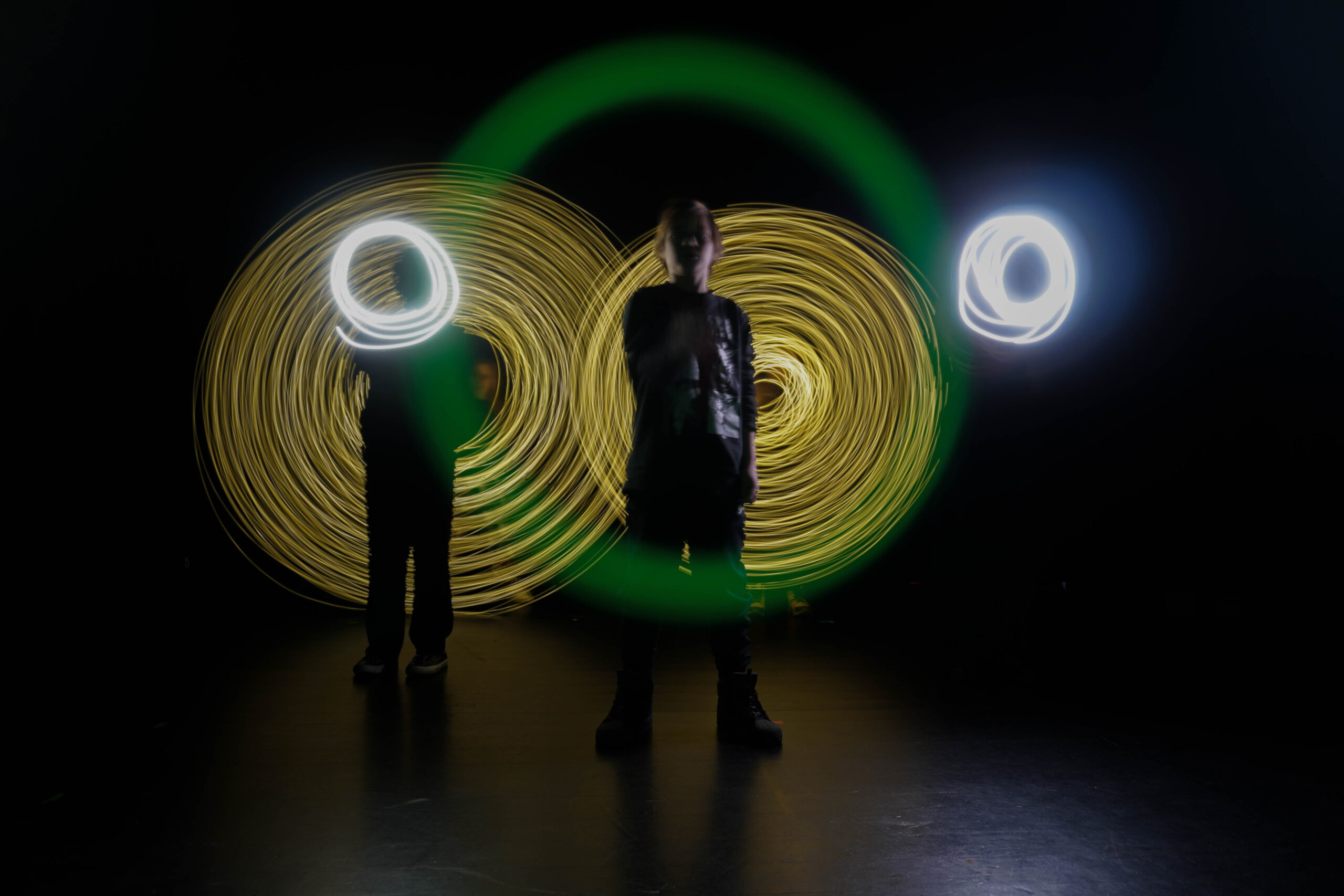 Light painting na ferie zimowe w Sobótce 2026